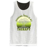 Tree Lover Hugging Trees Is My Therapy Mesh Reversible Basketball Jersey Tank