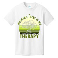 Tree Lover Hugging Trees Is My Therapy Kids T-Shirt