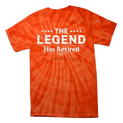 The Legend Has Retired Tie-Dye T-Shirt