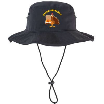 Turkey Lets Have Pizza Instead Thanksgiving Legacy Cool Fit Booney Bucket Hat