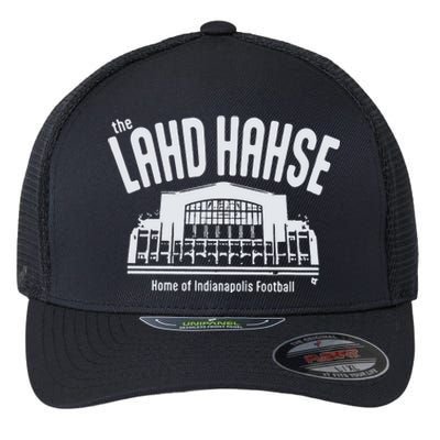 The Lahd Hahse Home Of Indianapolis Football Flexfit Unipanel Trucker Cap