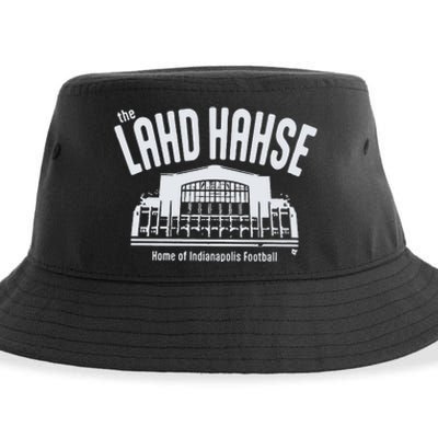 The Lahd Hahse Home Of Indianapolis Football Sustainable Bucket Hat