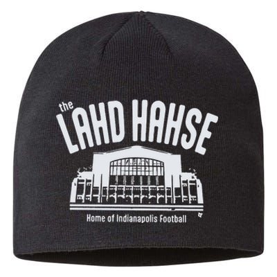 The Lahd Hahse Home Of Indianapolis Football Sustainable Beanie