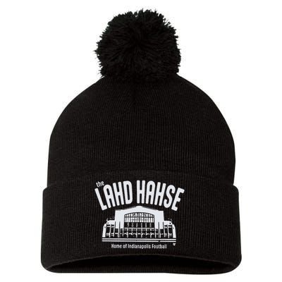 The Lahd Hahse Home Of Indianapolis Football Pom Pom 12in Knit Beanie