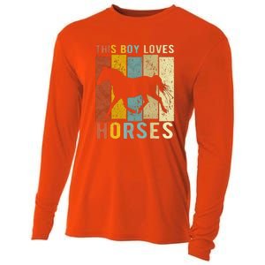 This Loves Horses Horse Cooling Performance Long Sleeve Crew