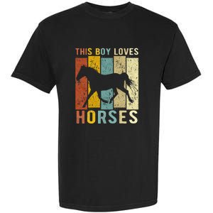 This Loves Horses Horse Garment-Dyed Heavyweight T-Shirt