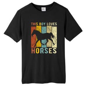 This Loves Horses Horse Tall Fusion ChromaSoft Performance T-Shirt