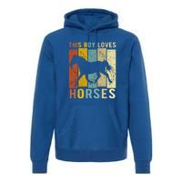 This Loves Horses Horse Premium Hoodie