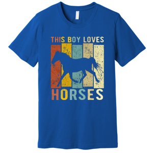 This Loves Horses Horse Premium T-Shirt