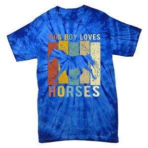 This Loves Horses Horse Tie-Dye T-Shirt