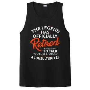 The Legend Has Retired If You Want To Talk YouLl Be A Charged A Consulting Fee PosiCharge Competitor Tank