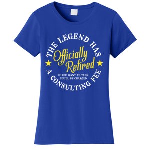 The Legend Has Officially Retired Funny Retirement Men Women's T-Shirt