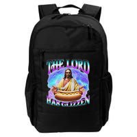 The Lord Has Glizzy God Hotdog Jesus Food Sunglasses Christ Backpack