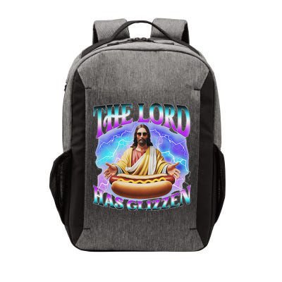 The Lord Has Glizzy God Hotdog Jesus Food Sunglasses Christ Vector Backpack