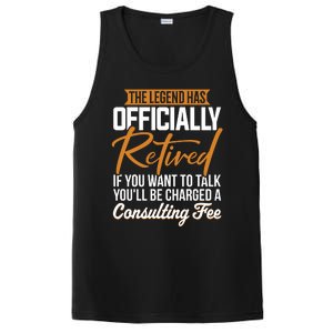 The Legend Has Retired Officer Officially Retirement PosiCharge Competitor Tank