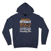 The Legend Has Retired Officer Officially Retirement Hoodie