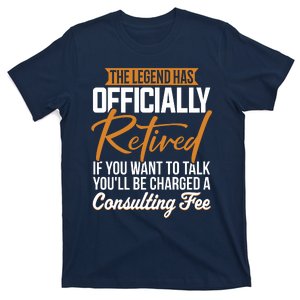 The Legend Has Retired Officer Officially Retirement T-Shirt