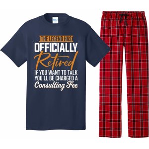 The Legend Has Retired Officer Officially Retirement Pajama Set