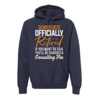 The Legend Has Retired Officer Officially Retirement Premium Hoodie