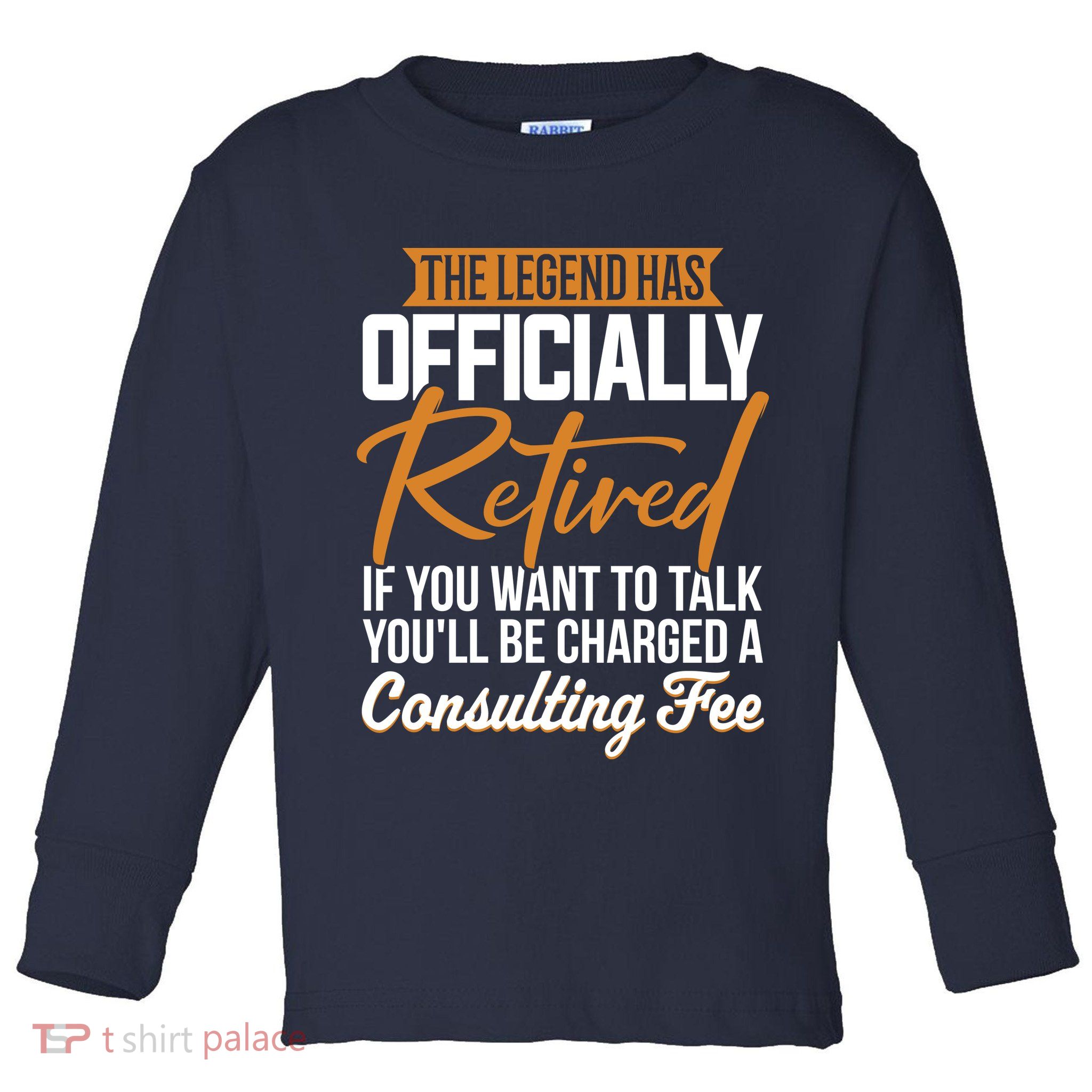 The Legend Has Retired Officer Officially Retirement Toddler Long Sleeve Shirt