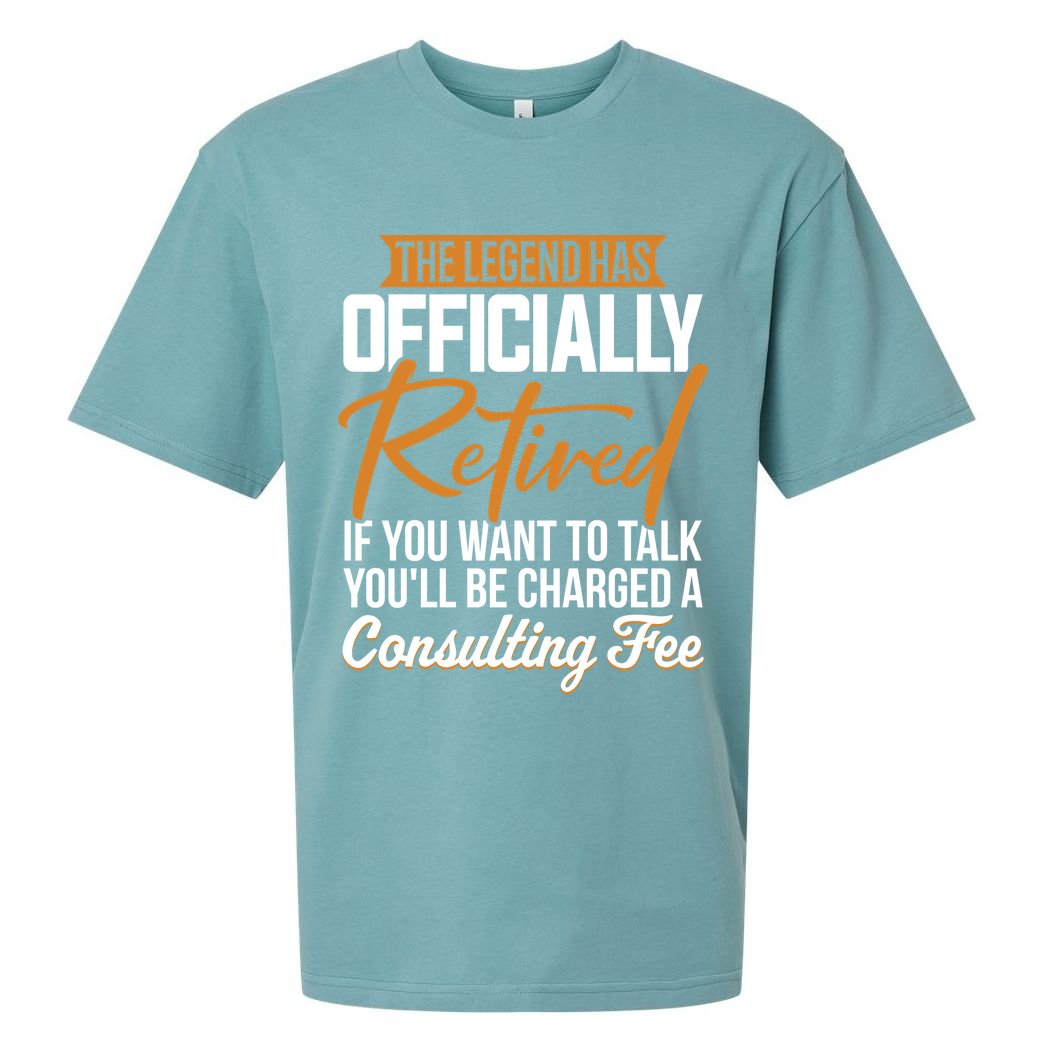 The Legend Has Retired Officer Officially Retirement Sueded Cloud Jersey T-Shirt