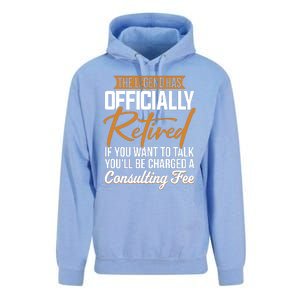 The Legend Has Retired Officer Officially Retirement Unisex Surf Hoodie