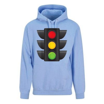 Traffic Light Halloween Costume Stop Go Green Yellow Red Unisex Surf Hoodie