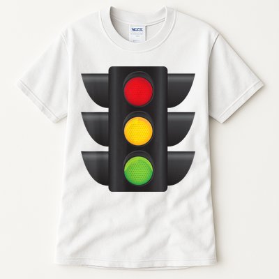 Traffic Light Halloween Costume Stop Go Green Yellow Red Tall T-Shirt