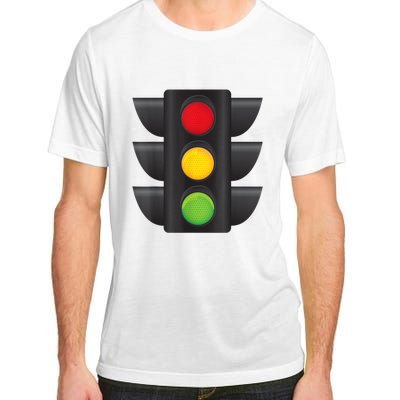 Traffic Light Halloween Costume Stop Go Green Yellow Red Adult ChromaSoft Performance T-Shirt