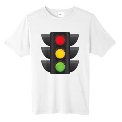 Traffic Light Halloween Costume Stop Go Green Yellow Red Tall Fusion ChromaSoft Performance T-Shirt