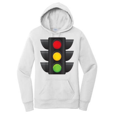 Traffic Light Halloween Costume Stop Go Green Yellow Red Women's Pullover Hoodie
