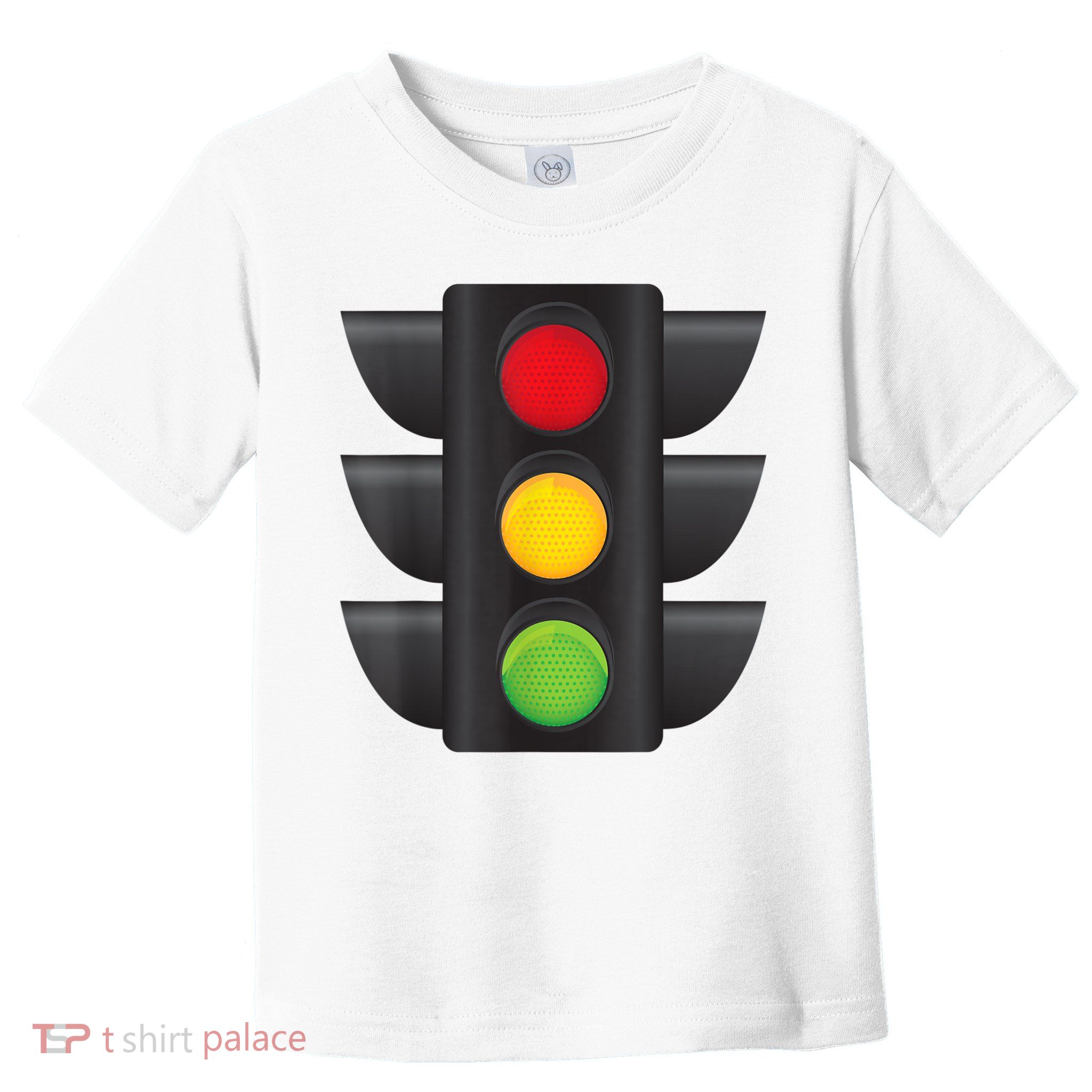 Traffic Light Halloween Costume Stop Go Green Yellow Red Toddler T-Shirt