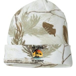 The Legend Has Retired Not My Problem Anymore Kati Licensed 12" Camo Beanie