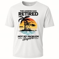 The Legend Has Retired Not My Problem Anymore Performance Shirt