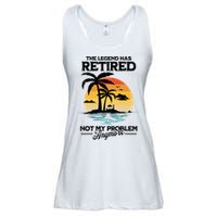 The Legend Has Retired Not My Problem Anymore Ladies Essential Flowy Tank