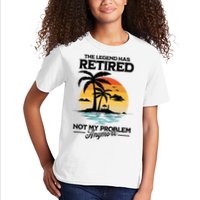 The Legend Has Retired Not My Problem Anymore Kids T-Shirt