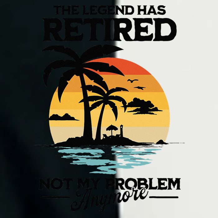 The Legend Has Retired Not My Problem Anymore Infant Baby Jersey Bodysuit