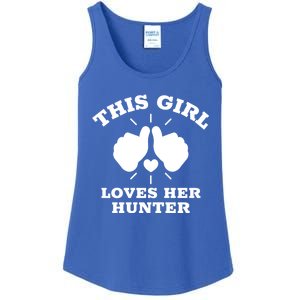 This Loves Her Hunter Gift Ladies Essential Tank