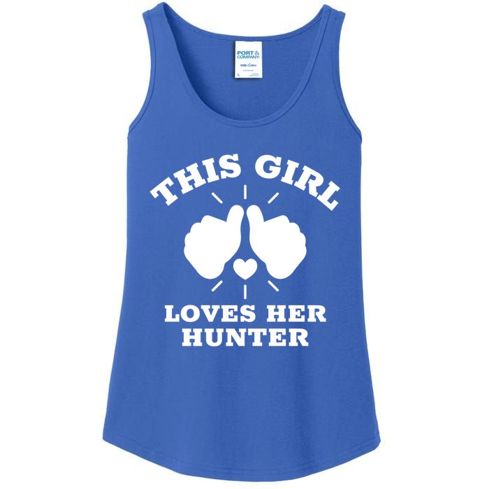 This Loves Her Hunter Gift Ladies Essential Tank