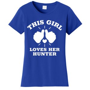 This Loves Her Hunter Gift Women's T-Shirt