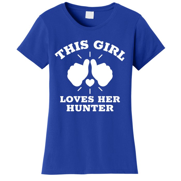 This Loves Her Hunter Gift Women's T-Shirt