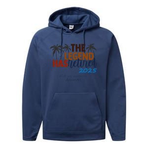 The Legend Has Retired In 2025 Performance Fleece Hoodie