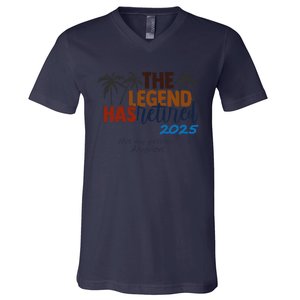 The Legend Has Retired In 2025 V-Neck T-Shirt