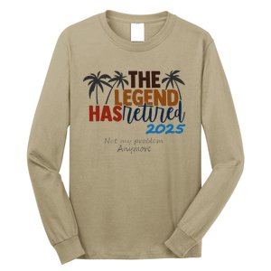 The Legend Has Retired In 2025 Long Sleeve Shirt