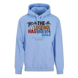 The Legend Has Retired In 2025 Unisex Surf Hoodie