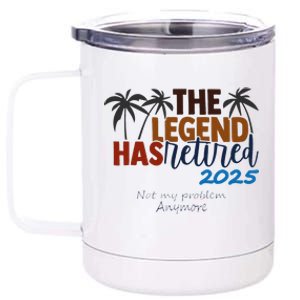 The Legend Has Retired In 2025 12 oz Stainless Steel Tumbler Cup