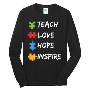 TEACH LOVE HOPE INSPIRE Tall Long Sleeve T-Shirt