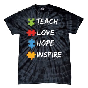 TEACH LOVE HOPE INSPIRE Tie-Dye T-Shirt