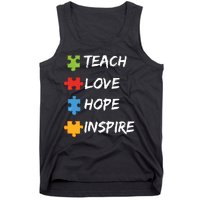 TEACH LOVE HOPE INSPIRE Tank Top