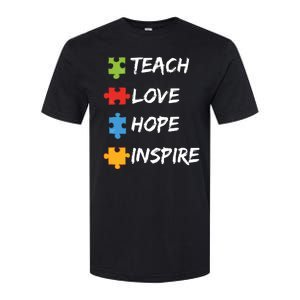 TEACH LOVE HOPE INSPIRE Softstyle CVC T-Shirt